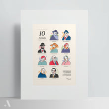 Load image into Gallery viewer, French Modern Painters / Poster Art Print