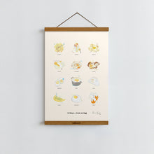 Load image into Gallery viewer, A Dozen Ways to Cook an Egg / Poster Art Print