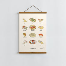 Load image into Gallery viewer, Pizzas of Italy / Poster Art Print