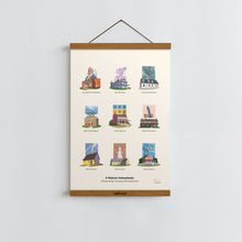 Load image into Gallery viewer, Historic Homesteads of Lancaster County | Poster Art Print