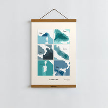 Load image into Gallery viewer, Seas of Italy / Poster Art Print