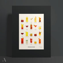 Load image into Gallery viewer, American Cocktails / Poster Art Print