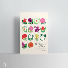 Load image into Gallery viewer, Flowers of Love / Poster Art Print