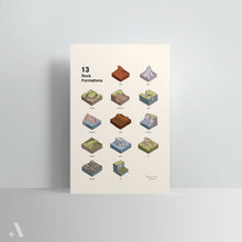 Load image into Gallery viewer, Rock Formations / Poster Art Print
