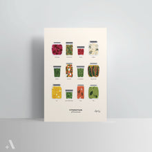 Load image into Gallery viewer, Pickled Foods of Pennsylvania | Poster Art Print