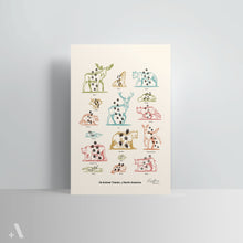 Load image into Gallery viewer, Animal Tracks of North America / Poster Art Print