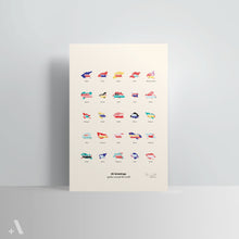 Load image into Gallery viewer, Greetings Around the World / Poster Art Print