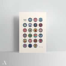 Load image into Gallery viewer, Rioni of Rome / Poster Art Print