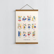 Load image into Gallery viewer, Traditional Crafts of Italy / Poster Art Print