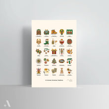 Load image into Gallery viewer, German Christmas Traditions / Poster Art Print