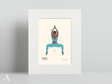 Load image into Gallery viewer, Yoga Positions / Small Art Prints