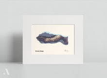 Load image into Gallery viewer, North American Mountain Ranges / Small Art Prints