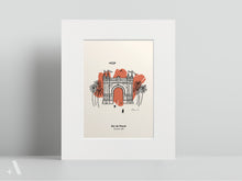 Load image into Gallery viewer, World Fair Landmarks / Small Art Prints