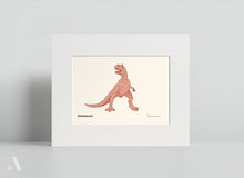 Load image into Gallery viewer, Dinosaurs of the Mesozoic Period / Small Art Prints