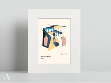 Load image into Gallery viewer, Icons of Futurist Milan / Small Art Prints