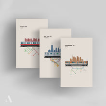 Load image into Gallery viewer, Rapid Transit Systems of America / Small Art Prints