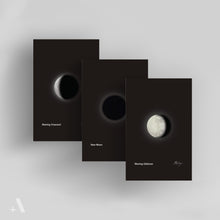 Load image into Gallery viewer, Phases of the Moon / Small Art Prints