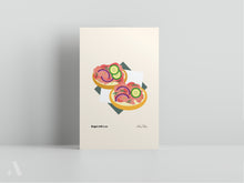Load image into Gallery viewer, American Diner Breakfasts / Small Art Prints