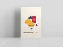 Load image into Gallery viewer, American Diner Breakfasts / Small Art Prints