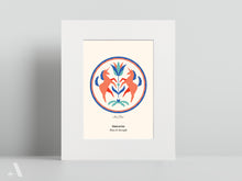 Load image into Gallery viewer, Pennsylvania Dutch Hex Signs | Small Folk Art Prints