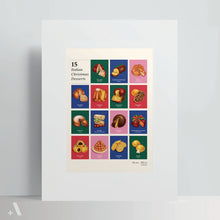 Load image into Gallery viewer, Italian Christmas Desserts / Poster Art Print

