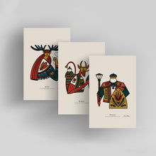 Load image into Gallery viewer, Christmas Legends of European Folklore / Small Art Prints
