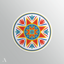 Load image into Gallery viewer, Pennsylvania Dutch Hex Signs | Folk Art Stickers
