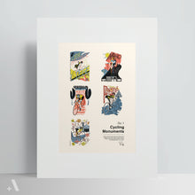 Load image into Gallery viewer, Cycling Monuments / Poster Art Print
