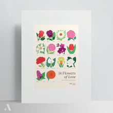 Load image into Gallery viewer, Flowers of Love / Poster Art Print
