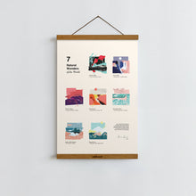 Load image into Gallery viewer, Natural Wonders of the World / Poster Art Print
