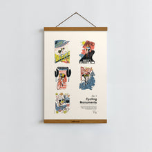 Load image into Gallery viewer, Cycling Monuments / Poster Art Print
