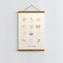 Load image into Gallery viewer, A Dozen Ways to Cook an Egg / Poster Art Print
