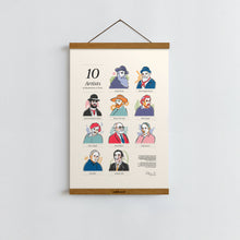Load image into Gallery viewer, French Modern Painters / Poster Art Print
