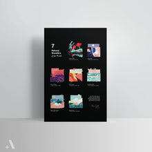Load image into Gallery viewer, Natural Wonders of the World / Poster Art Print
