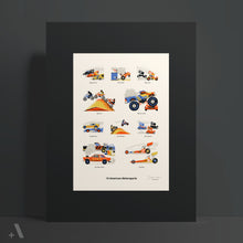 Load image into Gallery viewer, American Motorsports / Poster Art Print
