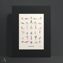 Load image into Gallery viewer, Yoga Positions / Poster Art Print
