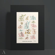 Load image into Gallery viewer, Animal Tracks of North America / Poster Art Print
