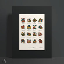 Load image into Gallery viewer, Christmas Legends of European Folklore / Poster Art Print
