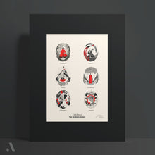 Load image into Gallery viewer, Six Folk Tales of the Brothers Grimm  / Poster Art Print
