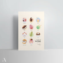 Load image into Gallery viewer, Ice Cream / Poster Art Print
