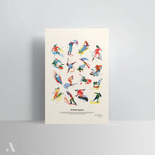 Load image into Gallery viewer, Winter Sports / Poster Art Print
