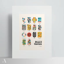 Load image into Gallery viewer, Board Games / Poster Art Print
