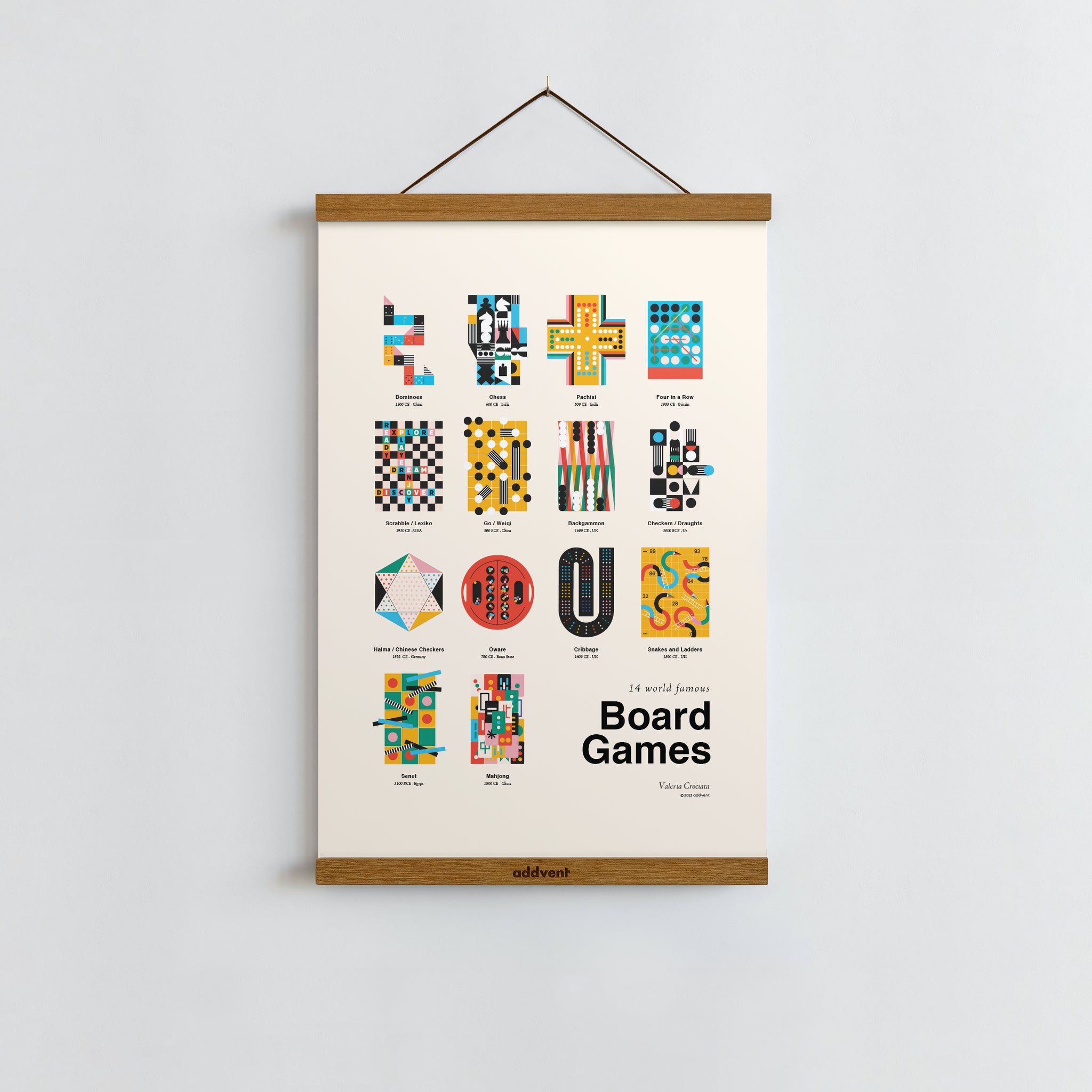 Board Games / Poster Art Print – Addvent.US