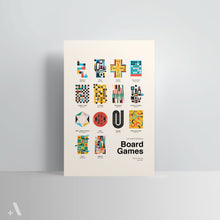 Load image into Gallery viewer, Board Games / Poster Art Print

