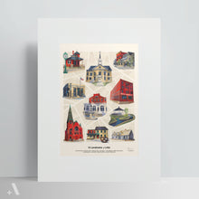 Load image into Gallery viewer, Landmarks of Lititz / Poster Art Print

