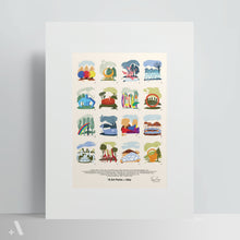Load image into Gallery viewer, Art Parks of Italy / Poster Art Print
