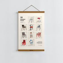Load image into Gallery viewer, Designer Chairs / Poster Art Print
