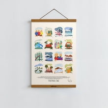 Load image into Gallery viewer, Art Parks of Italy / Poster Art Print
