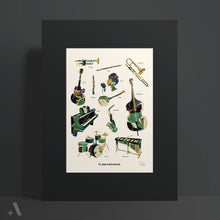 Load image into Gallery viewer, Jazz Instruments / Poster Art Print
