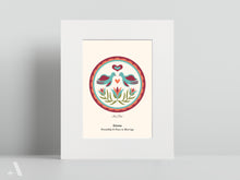 Load image into Gallery viewer, Pennsylvania Dutch Hex Signs | Small Folk Art Prints
